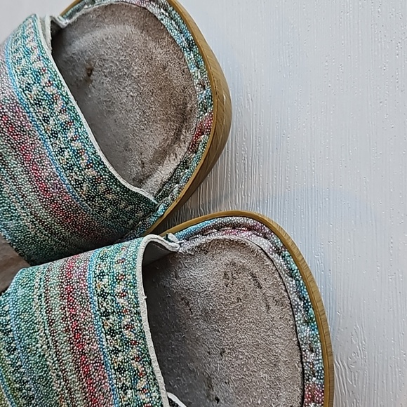 Alegria Teal Viki Seascape Sandals 41 / 10.5-11 - Picture 10 of 10